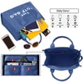 thumbnail image 1 of El bolso de mano para las mujeres bolso de mano de la lona del bolso del viajero bolso de mano de la lona de la cremallera, 1 of 4