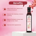 thumbnail image 4 of Dr. Patkar's Rose Vinegar with Apple Cider Vinegar & Aloe Vera Natural Skin Toner 1 Count 250ml, 4 of 7
