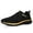 Gold, variant on Men's Sneakers Breathable Knit Mesh Running Shoes with Soft Sole and Lace Up Closure for Casual Wear
