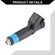 thumbnail image 4 of Inyector de combustible Unique Bargains No.4861238AC Boquilla de inyección de combustible para Dodge Grand Caravan 01-04 3.8L Negro, 4 of 7