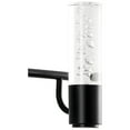 thumbnail image 5 of JONATHAN Y Bolha 18" 3-Light Minimalist Modern Bubble Acrylic/Iron Integrated LED Vanity Light, Black, 5 of 9