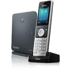 Yealink W60P Wireless DECT IP Phone and Base Station