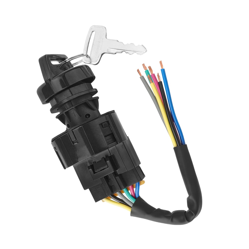 M MATI Ignition Key Switch Harness Kit for Polaris Ranger RZR Sportsman Scrambler Magnum Trail Blazer Trail Boss Xplorer Xpedition General INDY RMK Rush SwitchBack SKS
