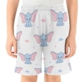 thumbnail image 2 of Cute Elephant Athletic Shorts Breathable with Comfort Fit Drawstring Casual Sweatshorts X-Small, 2 of 9