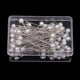 thumbnail image 4 of 200 piezas de pasadores de perla de mariposa plana multicolor para manualidades de con caja de almacenamiento de plástico Hugo Pin de costura de confección, 4 of 8