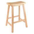 thumbnail image 1 of Winsome Tabouret de comptoir en selle Satori, naturel, 1 of 6