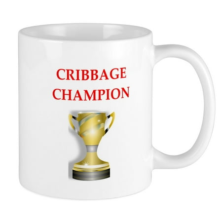 

CafePress - Cribbage Joke Mugs - Ceramic Coffee Tea Novelty Mug Cup 11 oz
