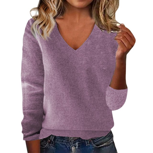 Ploknplq Hoodies for Women,Sweatshirt for Women,Trendy Queen Hoodie,Sweater Spring One Word Shoulder Exposed Shoulder Hood Jacket Sweater,Graphic Hoodies,Long Sleeve Shirts for Women Purple M