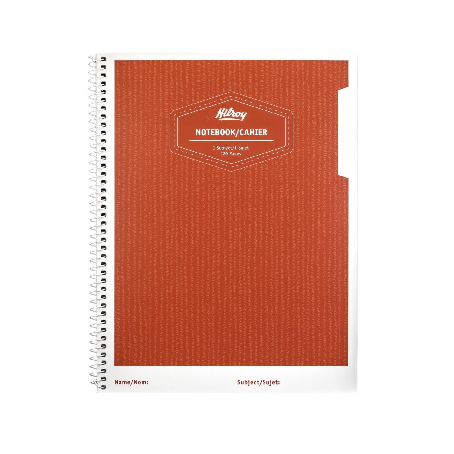 Hilroy Cahier Core+ à 1 sujet, 120 pages