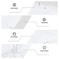 thumbnail image 6 of XAOFW Summer Casual Solid Color T Shirts For Man Stretch Relaxed Fit Round Neck Short Sleeve Tees Home Lounging Comfortable Top, 6 of 6