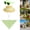 A, variant on PiGOGI Spring Summer Porch Goose Costume, Daisy Bandana Straw Hat Sunglasses for 23 Inch Goose, Outdoor Yard Lawn Patio Decor