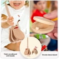thumbnail image 2 of MasteelfCA 4 Pcs Roulettes en Bois Instrument de Percussion Portable Roulettes Débutants Instruments de Musique, 2 of 8