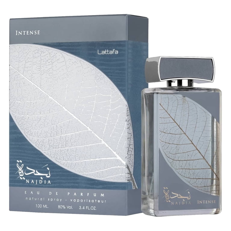 Lattafa, Najdia Intense Men Edp Spray, 3.4 oz, Fragrance for Men