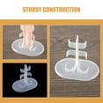 thumbnail image 4 of Shisuyan 30 Pcs Support de Poupée Présentoir en Plastique Clip de Jambe de Poupée Support Figurines d'Action Supports de Fixation de Poupée Support Debout de Poupée, 4 of 9