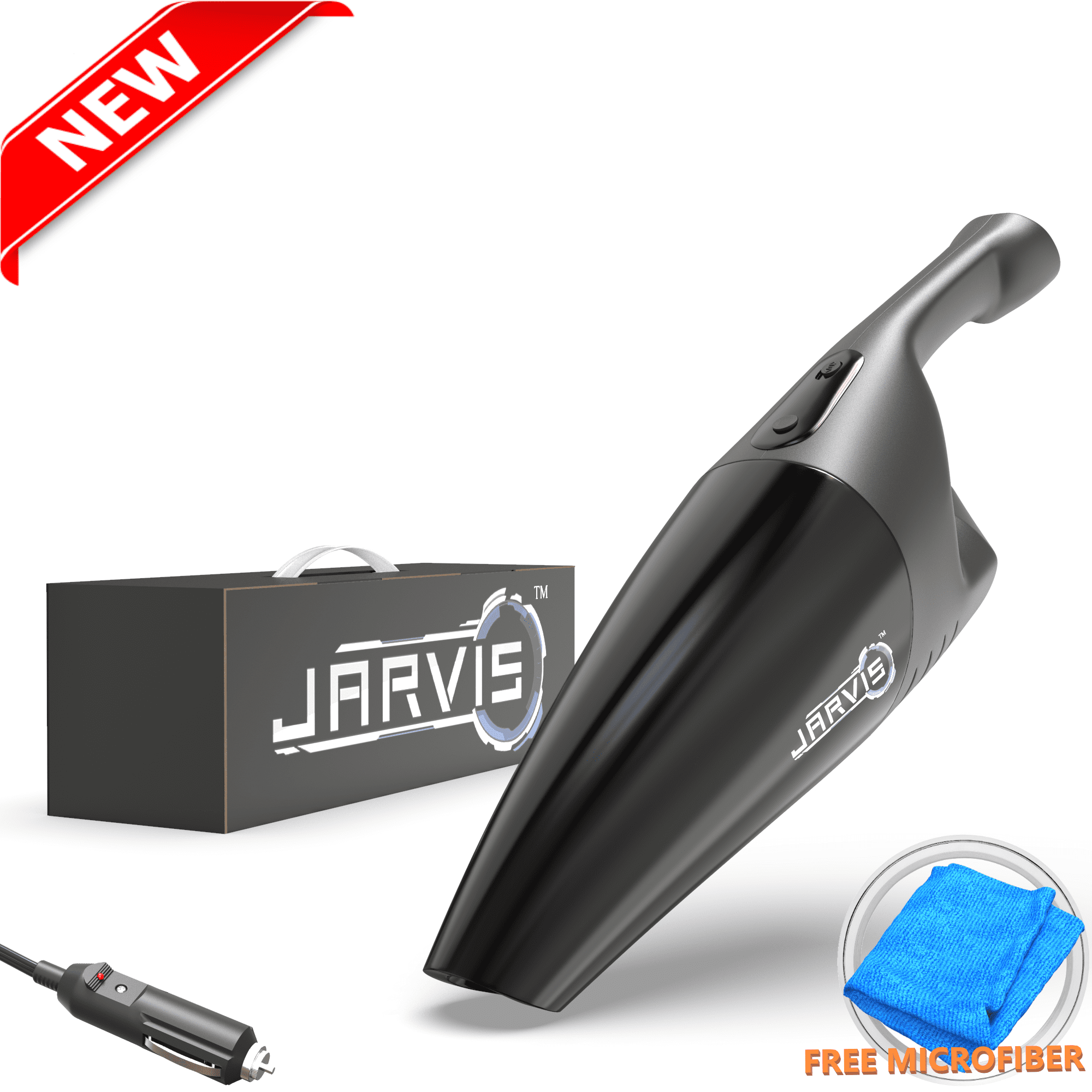 Jarvis Car Vacuum Cleaner for Vehicle Wet & Dry Corded Version