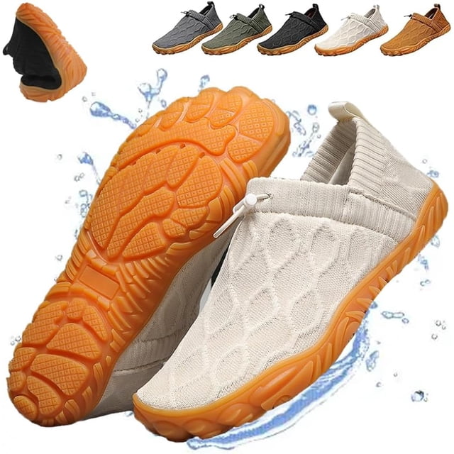 Joyoasis Zapatos de agua, Moda Casual de punto antideslizante Slip-on Zapatos de los hombres descalzos Trail Running Zapatos de senderismo