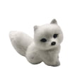 thumbnail image 1 of Flmtop Fox Model Toy Mini Cute Simulation Animal Figure Solid Model Desktop Ornament Faux Fur Fake Fox Model Figurine Ornaments Birthday Gift, 1 of 10