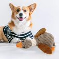 thumbnail image 3 of Juguetes para perros para mascotas Masticar Limpieza de Felpa Entrenamiento chirriante Masticadores s marrón Yuyangstore Juguetes chirriantes para cachorros, 3 of 7