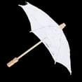 thumbnail image 4 of Wedding Umbrella Decor Lace Umbrella Parasol Craft Umbrella for Banquet Exquisite Umbrella Racks, 4 of 7