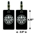 thumbnail image 6 of Supergirl TV Series DEO Department of Extranormal Operations Emblem Luggage ID Tags Suitcase Carry-On Cards - Set of 2, 6 of 6