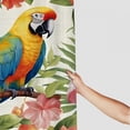 thumbnail image 3 of JRXY Tropical Birds Parrots Flowers Leaves Waterproof Shower Curtain for Bathroom Decoration 60x72, 3 of 7