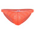 thumbnail image 2 of Hombres rayas malla transparente breve estiramiento ver a través de bragas ropa interior lencería SG SG Hugo hombres calzoncillos ropa interior, 2 of 10