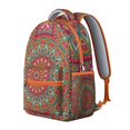 thumbnail image 4 of Sacred Symbolic Mandala Students Backpack Fashion Backpack with Vintage Traditional Mandala and Abstract Ornamental Pattern, Comfortable and Durable for School, 4 of 6