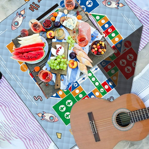 PRETXORVE Extra Large Picnic Outdoor Blanket, Foldable Picnic, Multipurpose, Indoor Outdoor Play for Kids, Picnic Blanket for Beach, Camping On Grass