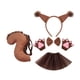 thumbnail image 2 of Kit de disfraz de cola de animal, falda de cosplay, diadema para cumpleaños, fiestas, carnaval café, 2 of 9
