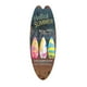thumbnail image 1 of Letrero de madera para puerta «Summer Beach Surfing» - 45 x 16 x 0,5 cm, gancho trasero, decoración para el hogar, bares o puertas de entrada, regalo para amigos, 1 of 5