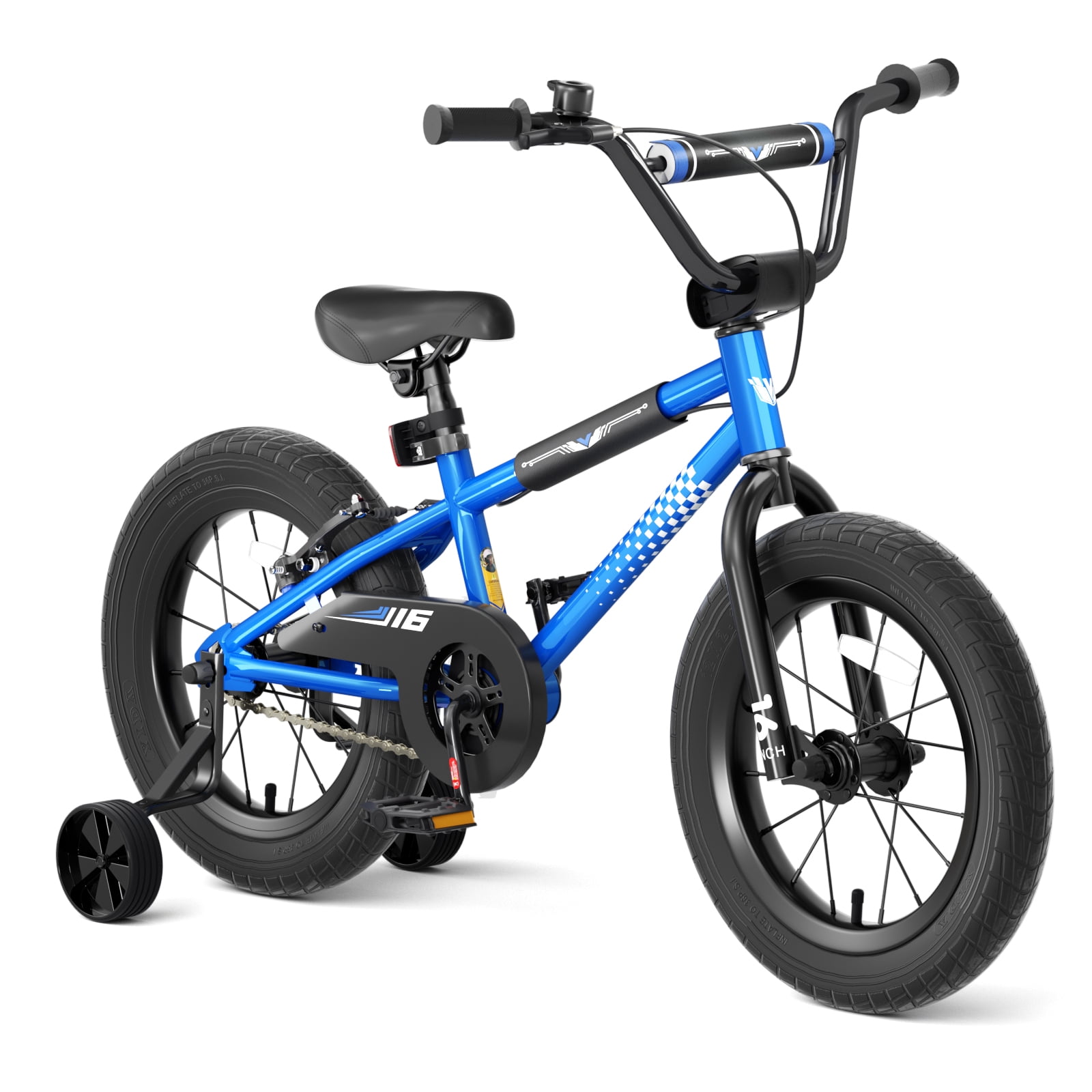 Korimefa 16 Inch Kids Bike BMX Style Training Wheels photo 1