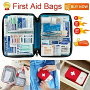 First Aid Kit Bag All Purpose Emergency Survival Home Outdoor Medical Bag
