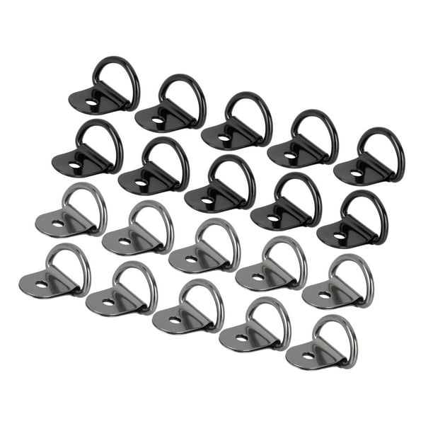 20pcs Titanium D Shape Tie Down Anchors Lashing Ring for Car Trailers