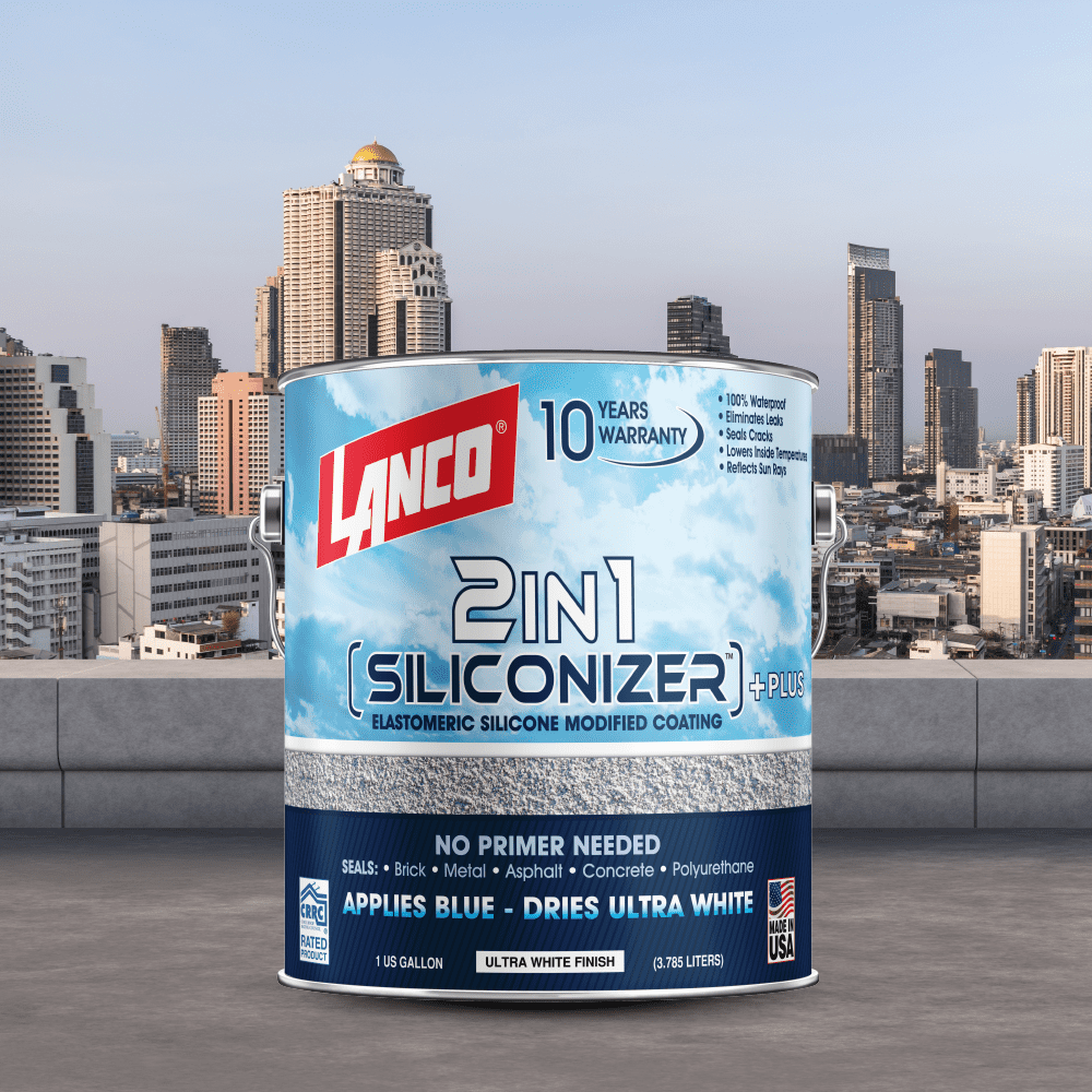 Lanco Siliconizer Plus 2 in 1 White Finish, 1 Gallon