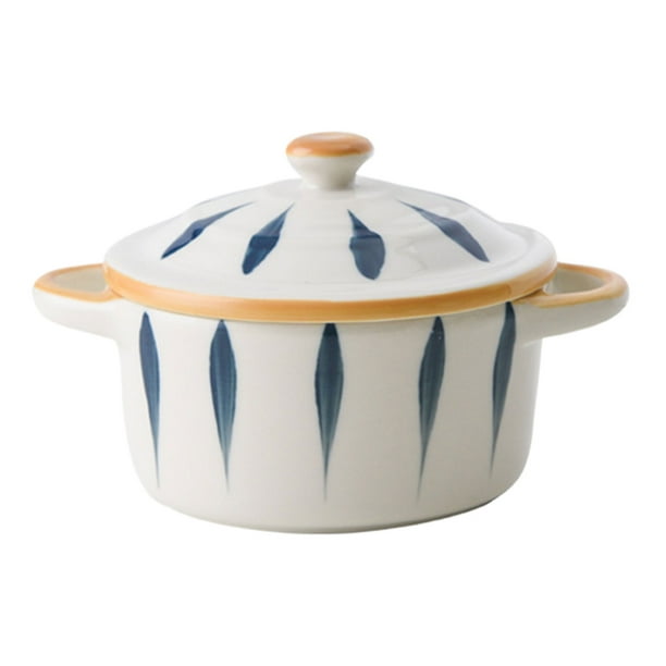 Juego de cuencos de cerámica Injueey para recetas tradicionales multicolor
