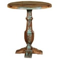 thumbnail image 1 of Pemberly Row 36" Round Reclaimed Solid Wood Pub Table in Multi-Color, 1 of 3