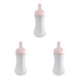 thumbnail image 1 of Youkk Bouteille Compressible Distributeur de Condiments Salade Sauce Ketchup Récipient Compressible Rose 3ensemble, 1 of 6