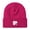 Hot Pink, variant on Unisex St Patricks Day Lucky Shamrock Embroidered Beanie Warm Knit Hat Festive & Casual Cold Weather Skull Cap for Men and Women