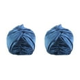 thumbnail image 4 of Guardoinrt Bonnet de Protection Capillaire Grand Application Ligne Lisse Confortable Bonnet de Sommeil en Soie Bonnet de Sommeil Bleu 2Ensemble, 4 of 6