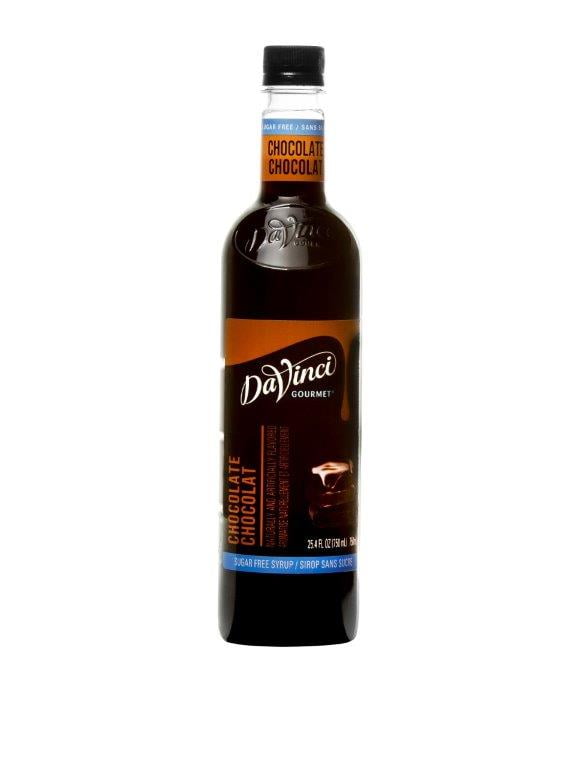DaVinci Gourmet Sugar Free Syrup, Chocolate, 750ml
