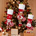 thumbnail image 3 of Bas de Noël Décoratifs, Bas de Rangement Individualisés pour Noël, Sac Brodé Unique, 3 of 7