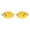 Gold Yellow, variant on Mens Pimp Daddy Rimless Oval Metal Rim Retro Vintage Sunglasses Gold Brown
