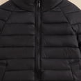 thumbnail image 3 of Lmnyox Puffer Jackets for Girls Zip Up Long Sleeve Stand Collar Coats Puffy Jackets with Pockets 1-12 Years, 3 of 7