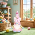 thumbnail image 5 of HongHeng Easter Gnomes Decor, Easter Bunny Gnomes Plush Handmade Easter Gnomes for Spring Tiered Tray/Mantel Decoration for Home Party Decorations and Easter Gifts, 5 of 6