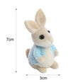 thumbnail image 2 of Bunny Shape Table Decoration Finely Designed Cute Appearance For Christmas New Year Easter Gift, 2 of 2