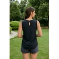 thumbnail image 3 of Pinspark Women's Sleeveless Workout Tank Top UPF 50+ Quick Dry Lightweight Athletic Running Yoga Shirt for Fitness Gym Training, 3 of 6