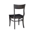 thumbnail image 6 of Linon Tucker Wood Commercial Grade Set of Two Side Chairs in Black, 6 of 16