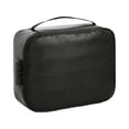 thumbnail image 1 of Cateissary Bolsas de almacenamiento de viaje, organizador impermeable multicapa, maleta con cremallera, embalaje, almacenamiento doméstico, Almacenamiento y organización del hogar Doble negro, 1 of 6