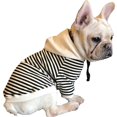 thumbnail image 3 of Ropa para mascotas Primavera y otoño Ropa para padres e hijos de algodón de rizo Ropa para gatos y perros con forma de cubo francés de peluche, 3 of 4