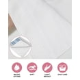 thumbnail image 6 of Blue Gray Stripes Kitchen Dish Towels for Drying Dishes Set of 3, Contemporary Minimalist Abstract Lines Waffle Weave Microfiber Hand Tea Bathroom Towels Quick Dry & Absorbent Towel 12x12, 6 of 7